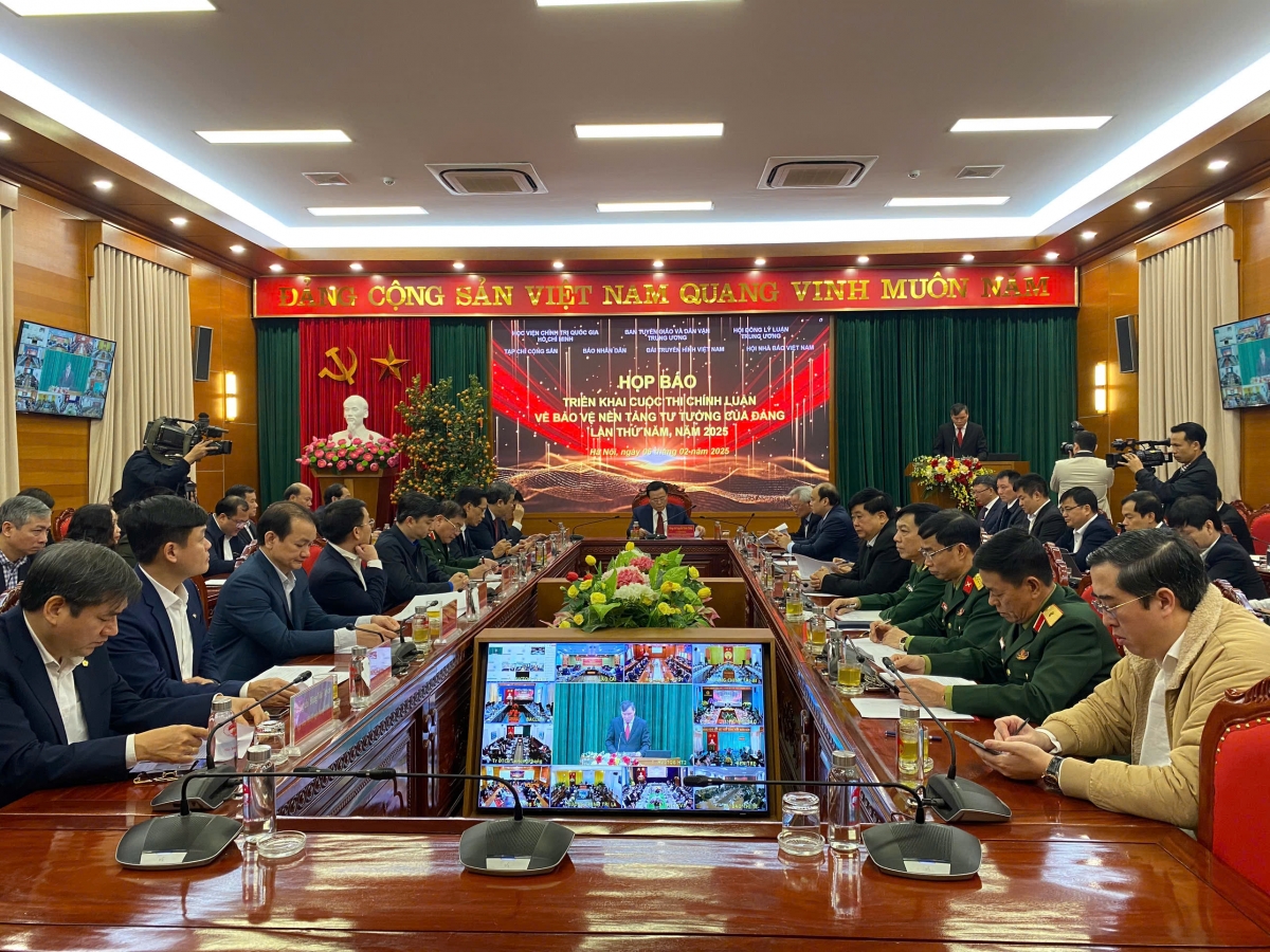 Triển khai Cuộc thi chính luận về bảo vệ nền tảng tư tưởng của Đảng lần thứ 5